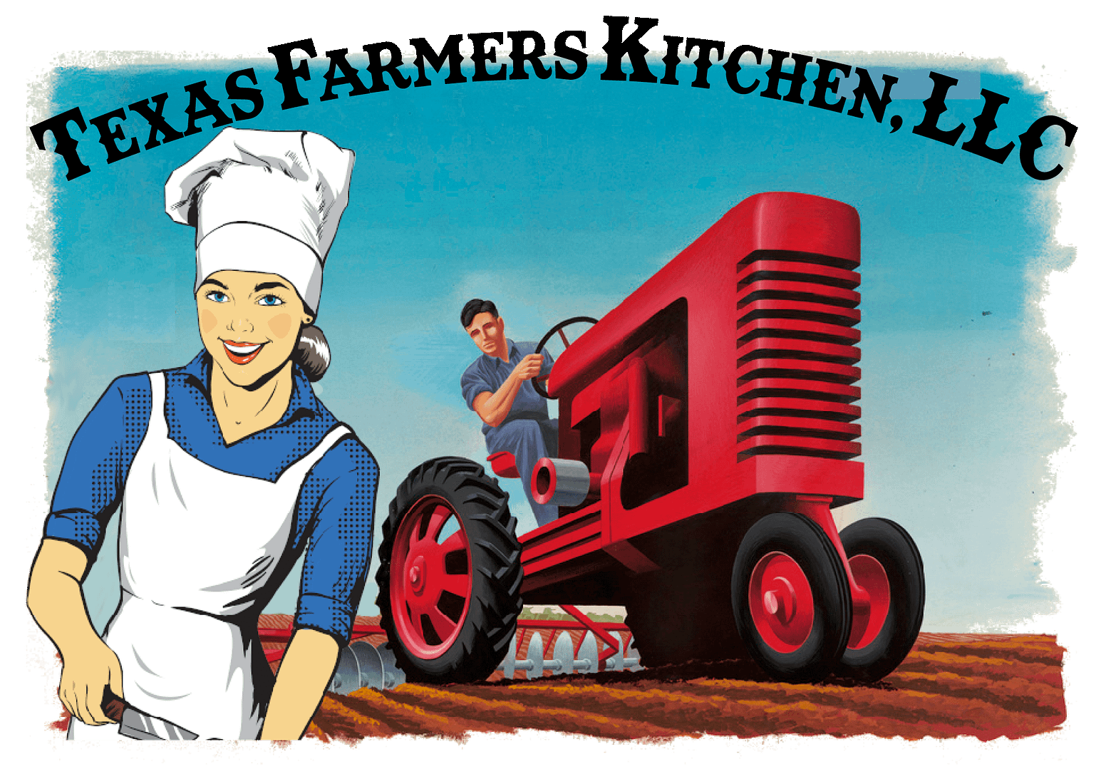 texas farmers kitchen logo image